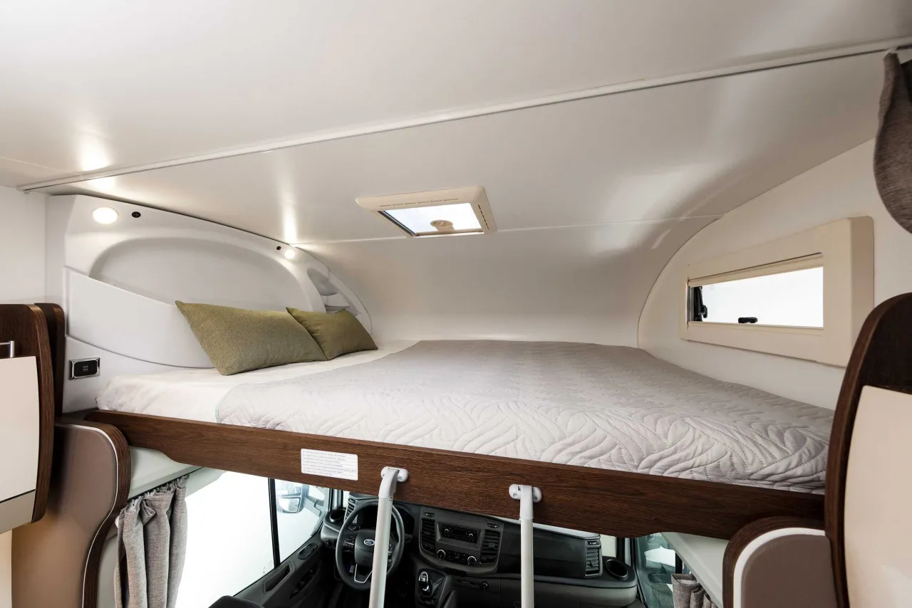 wnętrze kampera różne typy porównanie