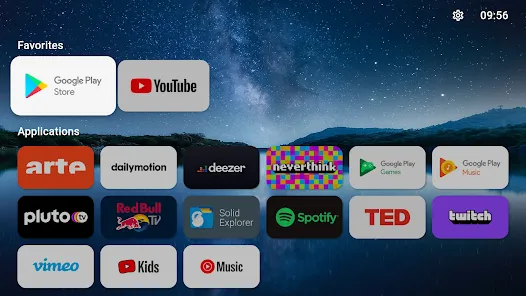 FLauncher na Android TV