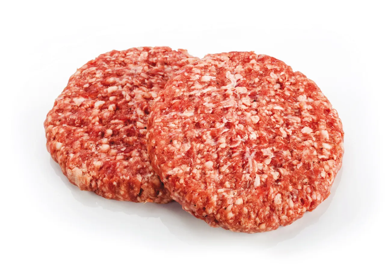 surowe kawałki wołowiny na burgery antrykot rostbef łopatka