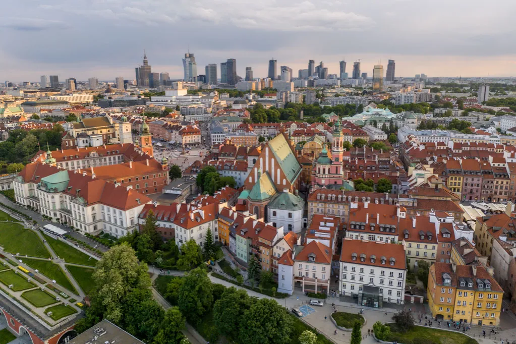 Stare Miasto Warszawa panorama