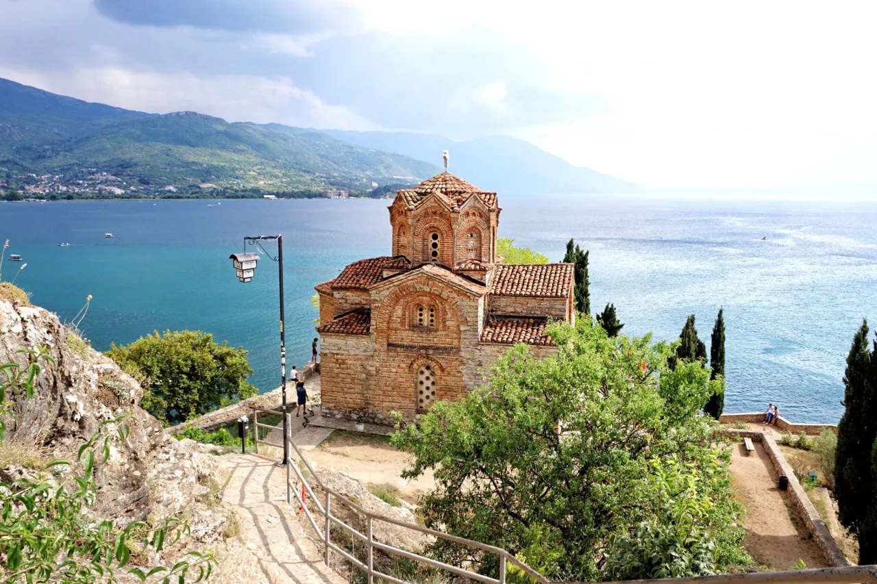 Jezioro Ochrydzkie Macedonia P&oacute;łnocna