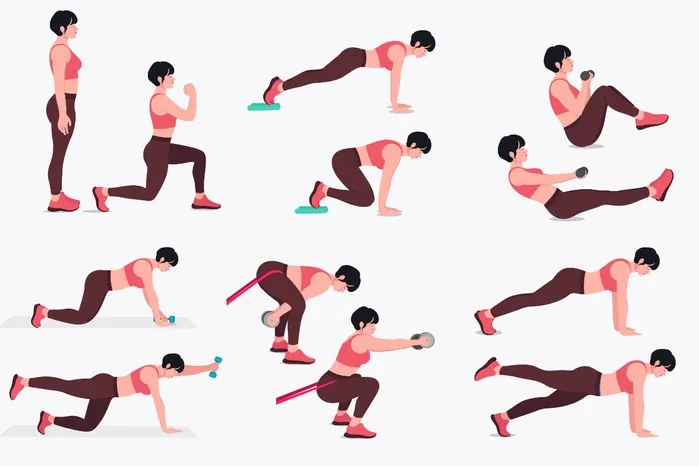 przykładowe ćwiczenia trening obwodowy w domu