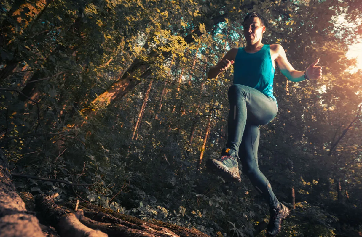 Biegacz w różnych warunkach pogodowych