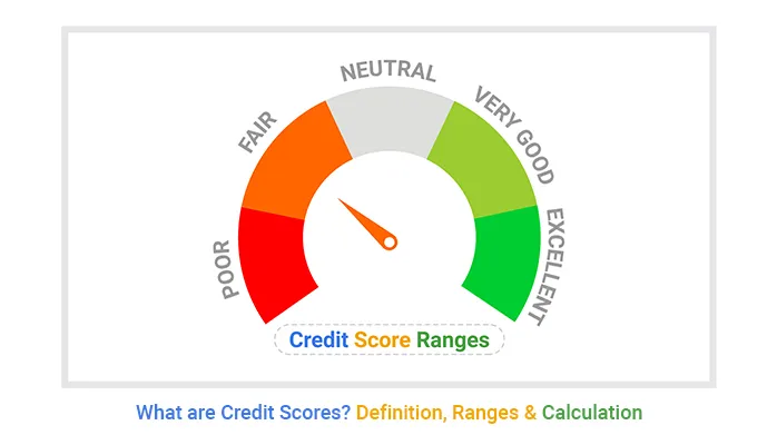 BIK report sample, credit scoring chart