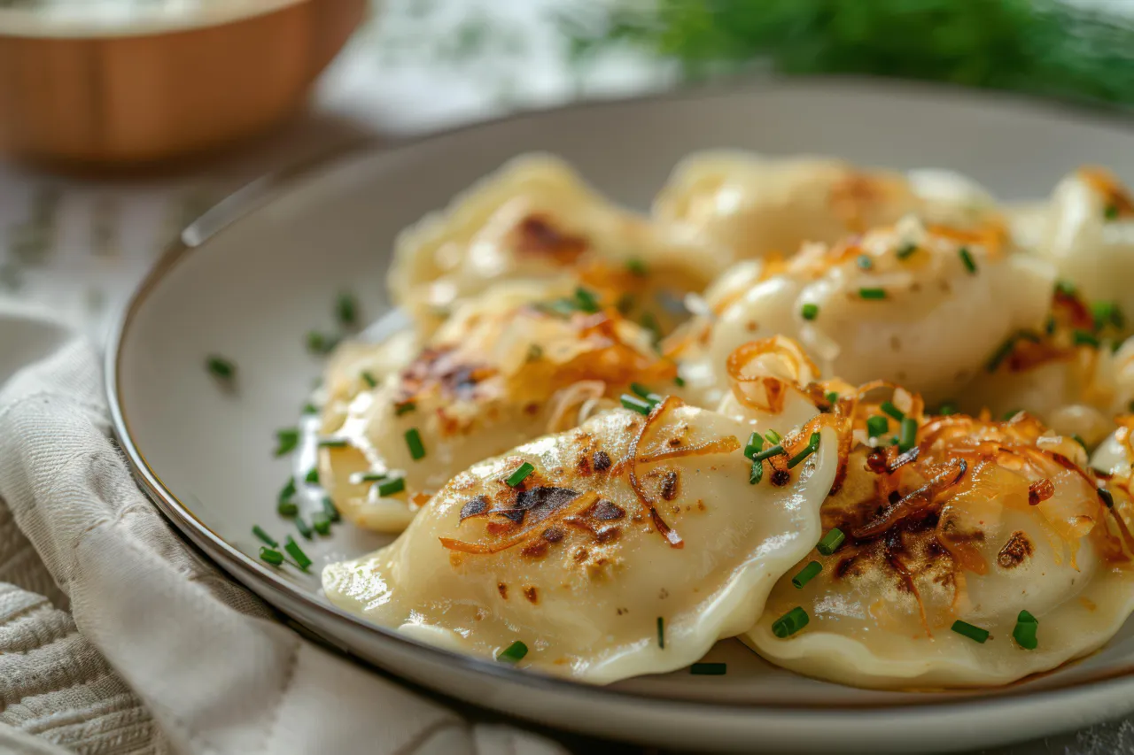 Tradycyjna kuchnia polska Mielno pierogi schabowy