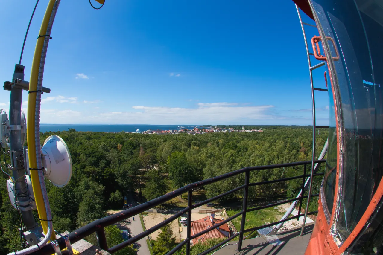 Latarnia Morska Hel widok