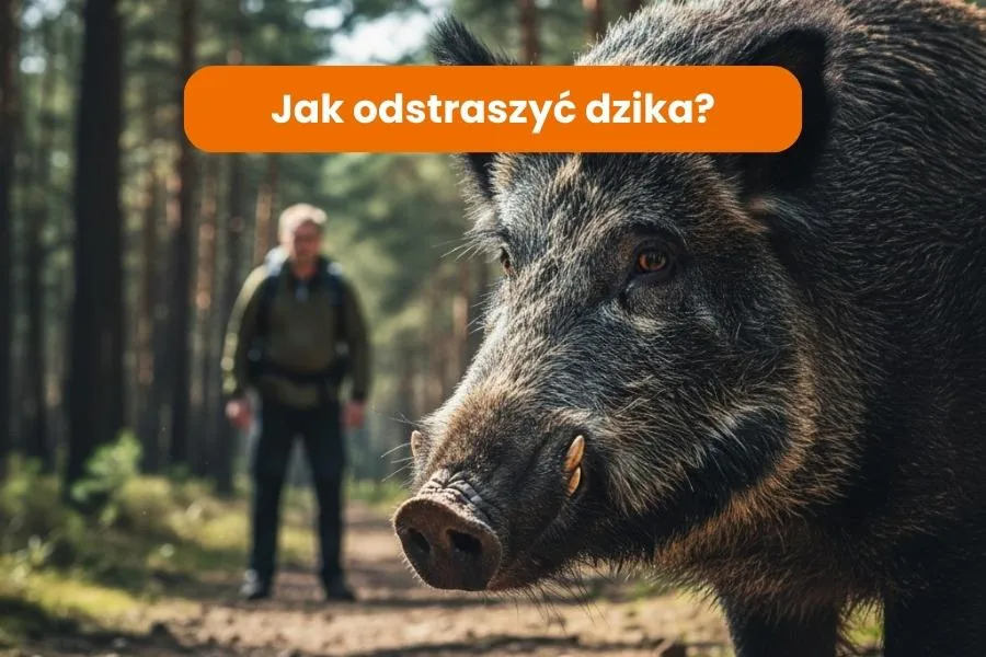 dzik na osiedlu jak reagować