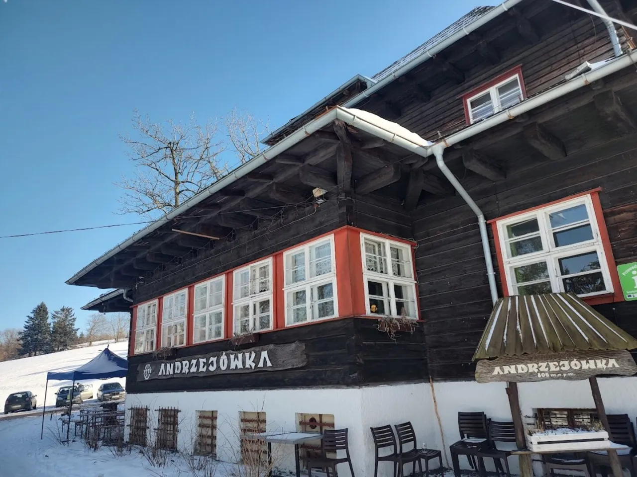 Schronisko PTTK Andrzej&oacute;wka widok