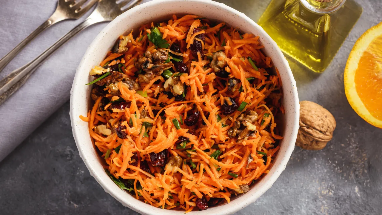 salade de carottes r&acirc;p&eacute;es vinaigrette maison