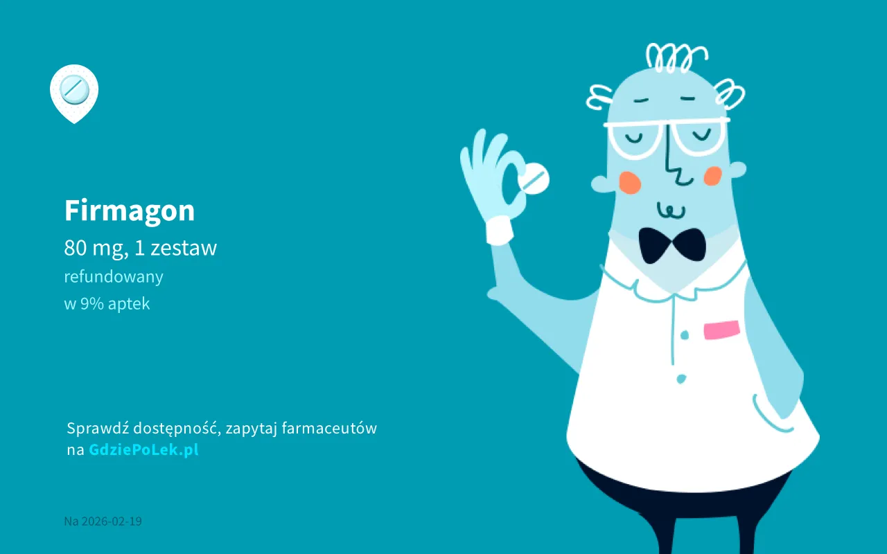 Firmagon działanie lek na raka prostaty