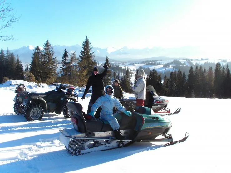 Rodzaje skuter&oacute;w śnieżnych Bukowina Tatrzańska