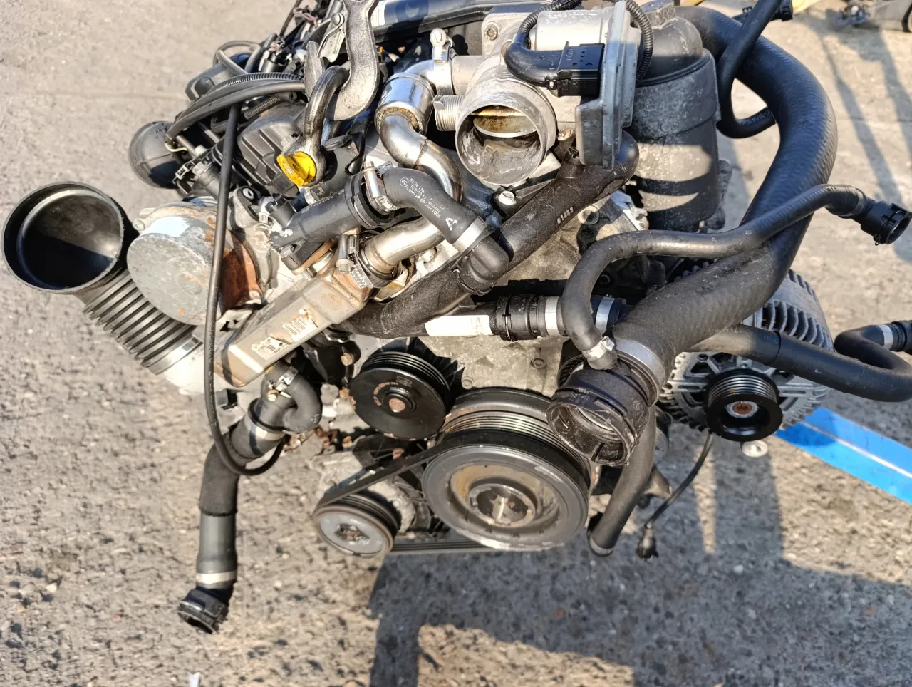 BMW E60 535d silnik M57