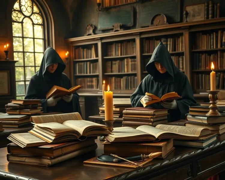 student historyczny z książkami, wyzwania studi&oacute;w