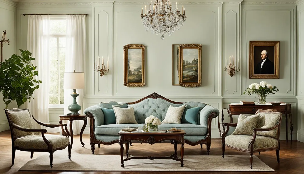 r&oacute;żne rodzaje mebli w spadku