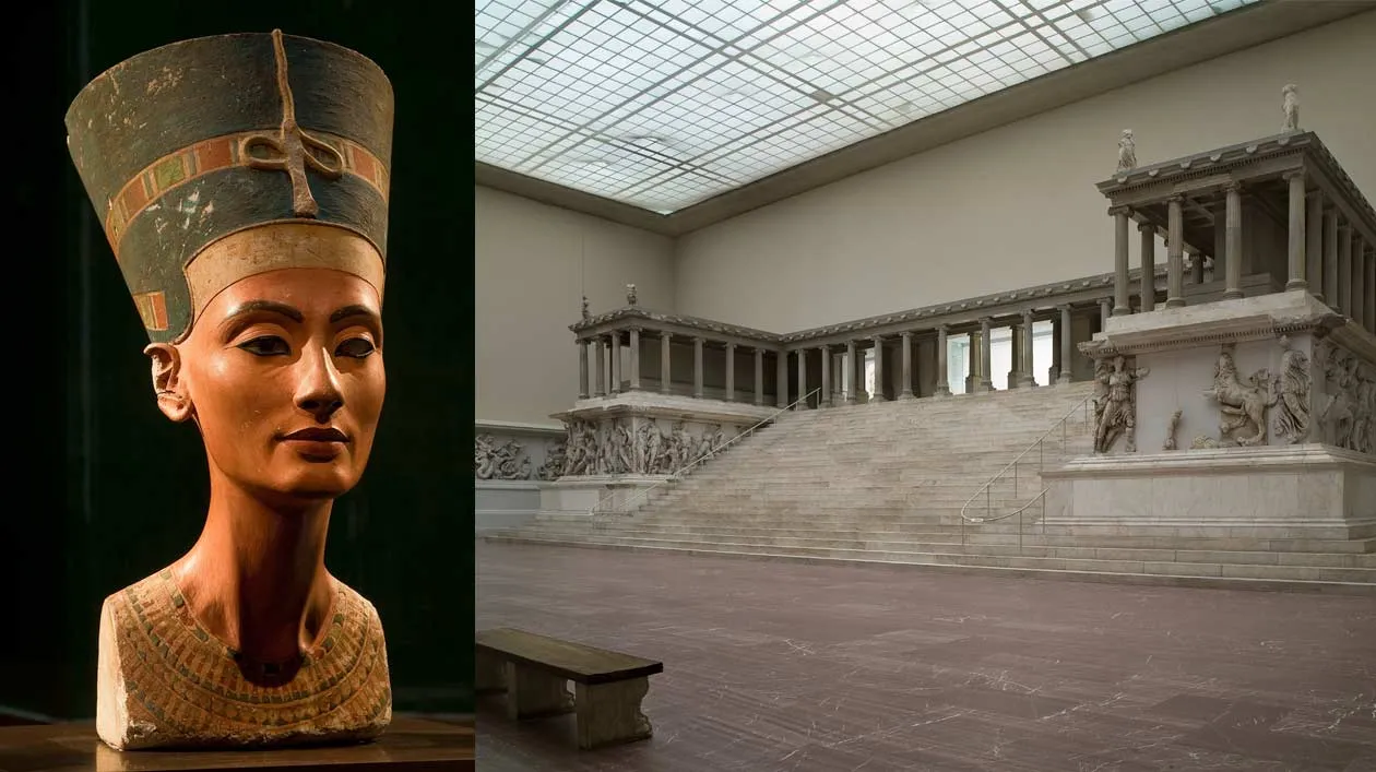 Wyspa Muzeów Berlin Pergamonmuseum Nefertiti