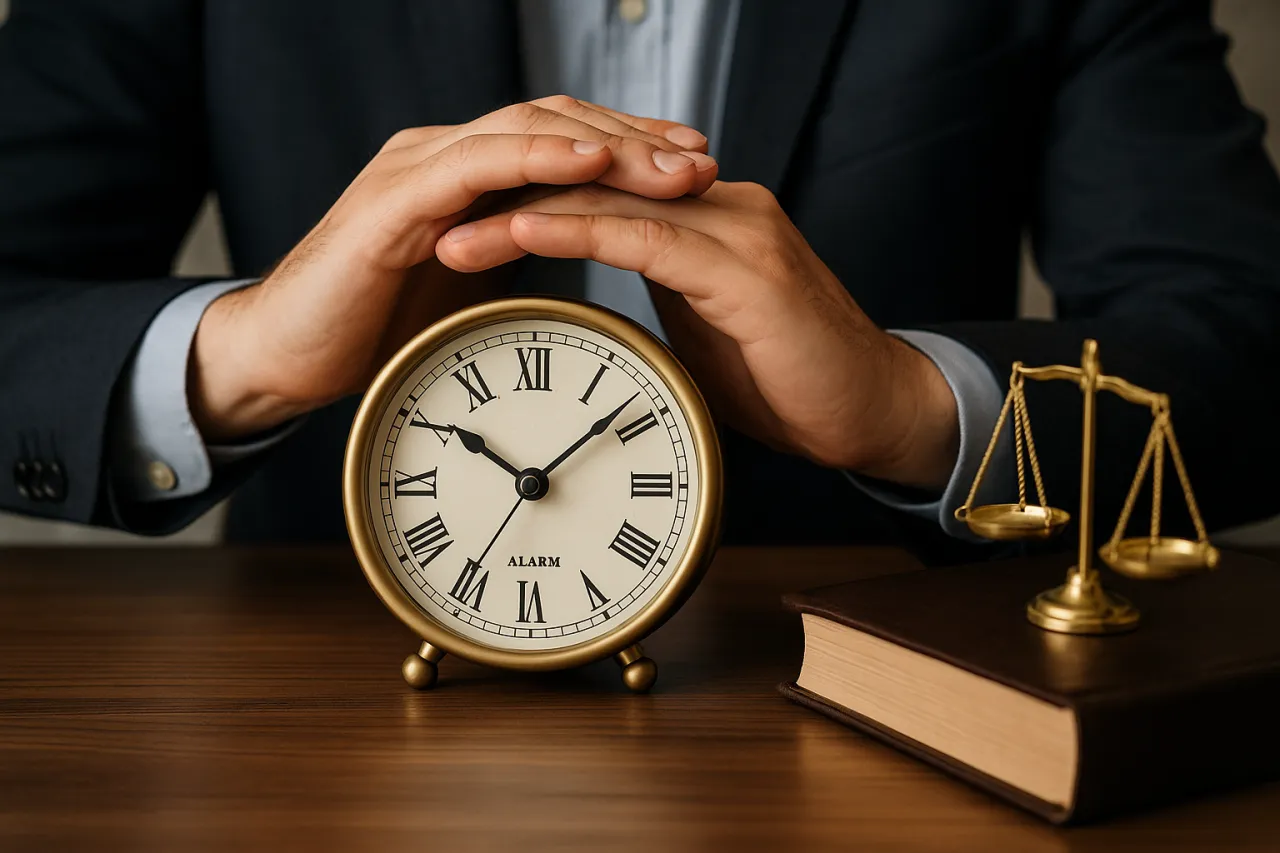 Terminy prawne, kalendarz, przedawnienie długu, zegar
