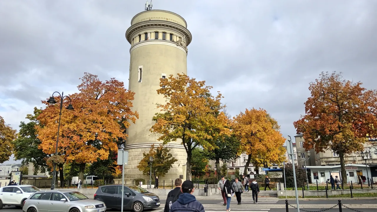 Wieża Ciśnień Piotrków Trybunalski industrialna architektura