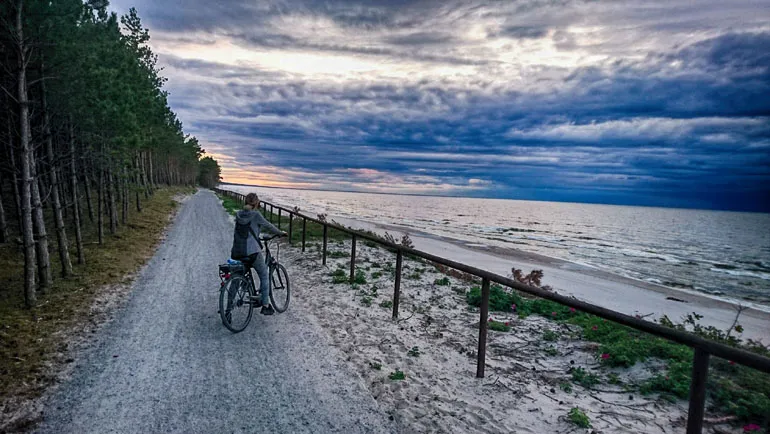 Krynica Morska trasy rowerowe