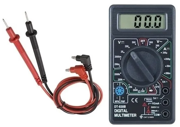 multimetr pomiar cewki klimatyzacji