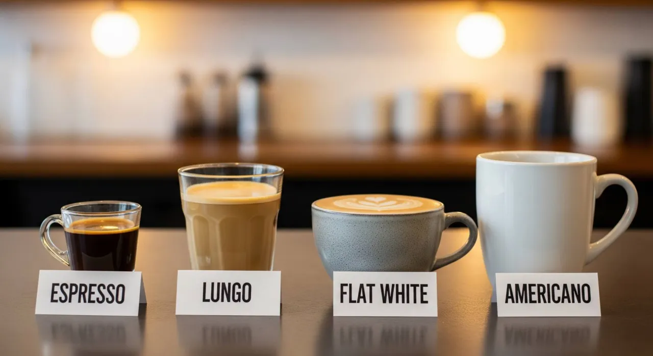 kawa americano vs lungo por&oacute;wnanie