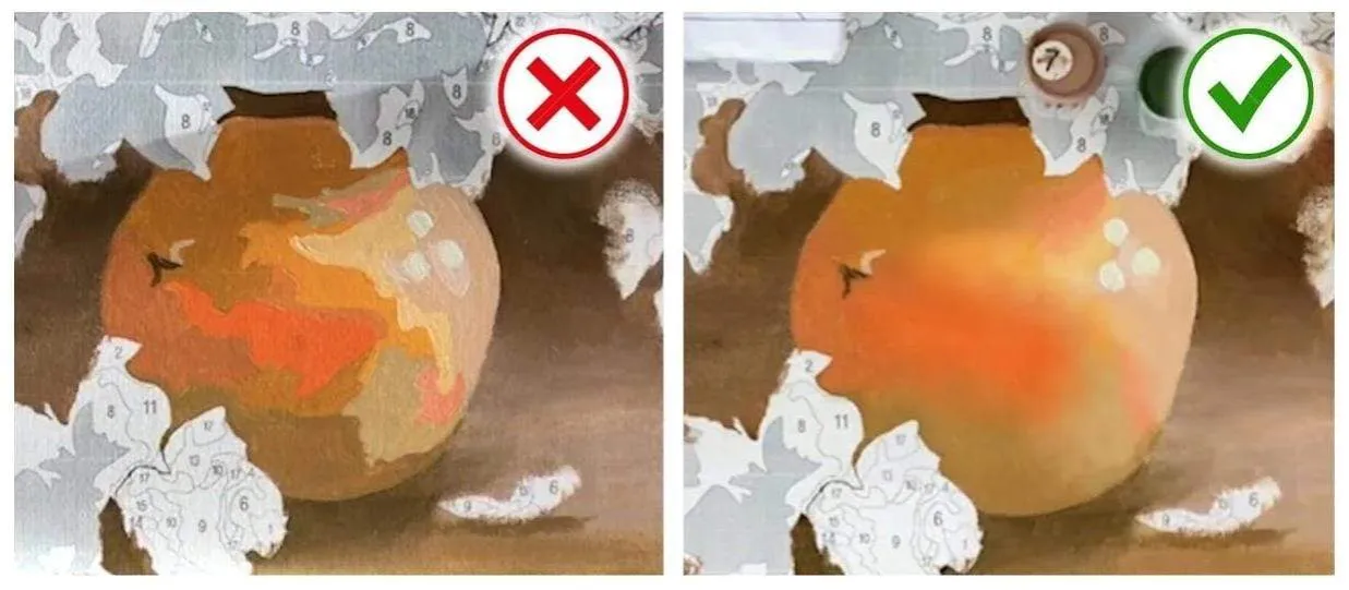 Malen nach Zahlen Tipps und Tricks