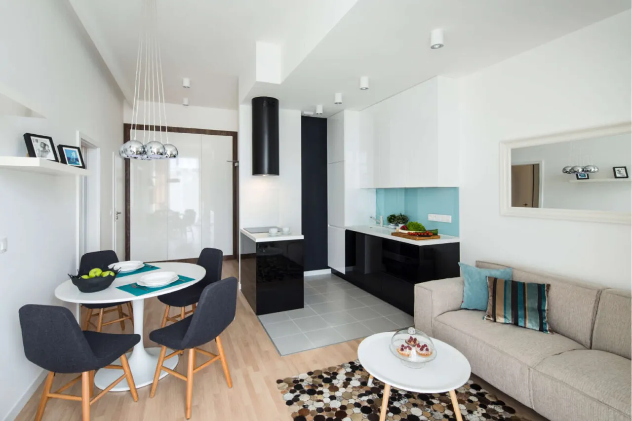 różne standardy wykończenia wnętrz