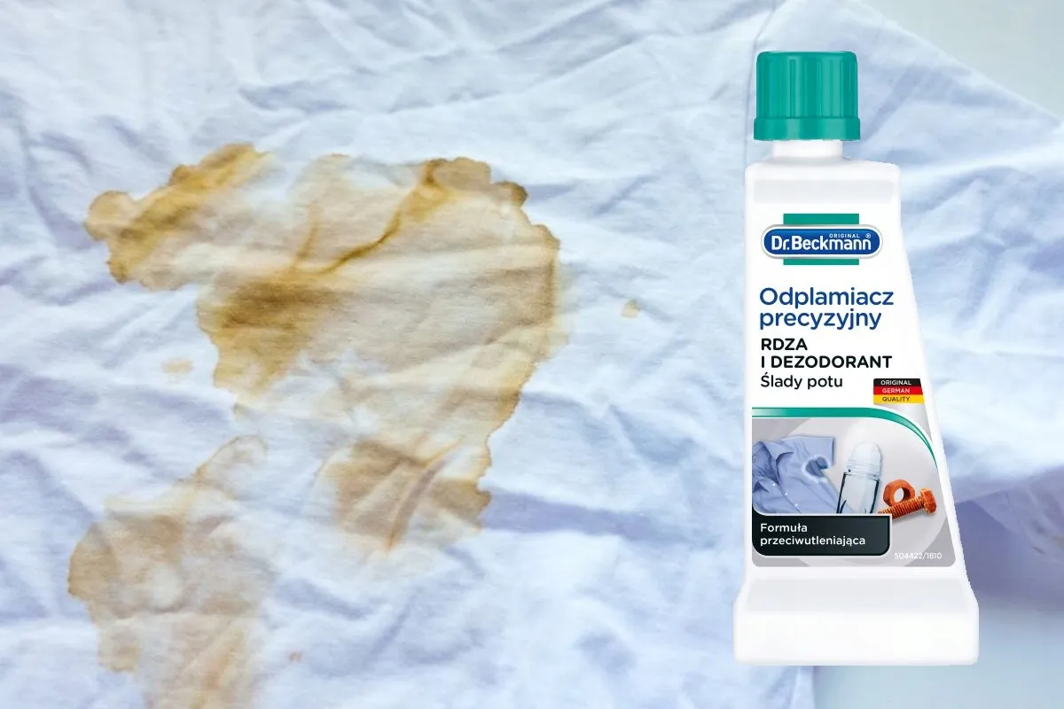 odplamiacze do rdzy na ubraniach