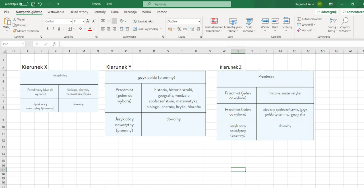 Kalkulator punktów rekrutacyjnych UW