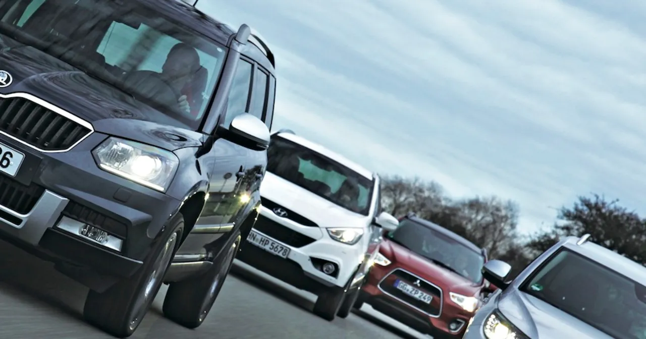 Porównanie SUV, Crossover, Samochód Terenowy