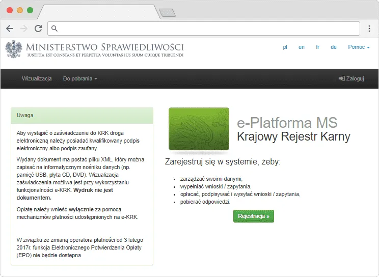 Jak uzyskać zaświadczenie o niekaralności online