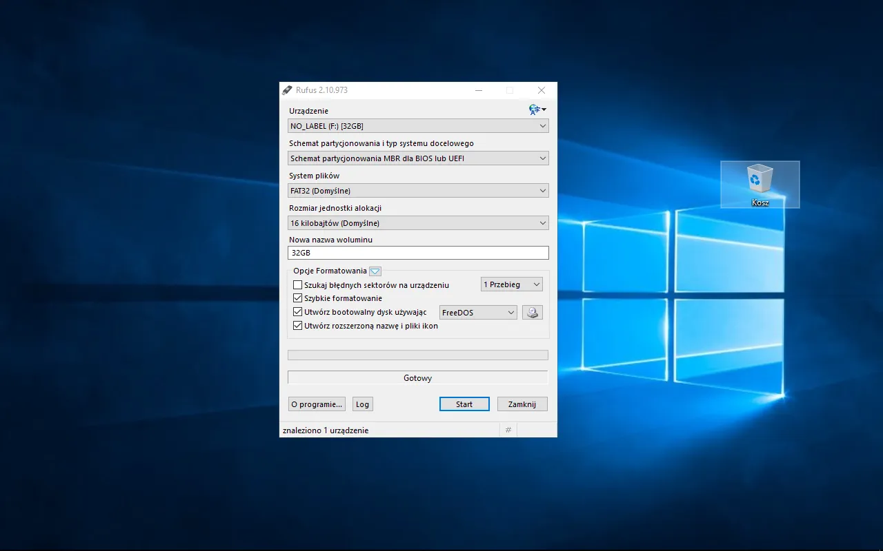 Pendrive USB różne pojemności