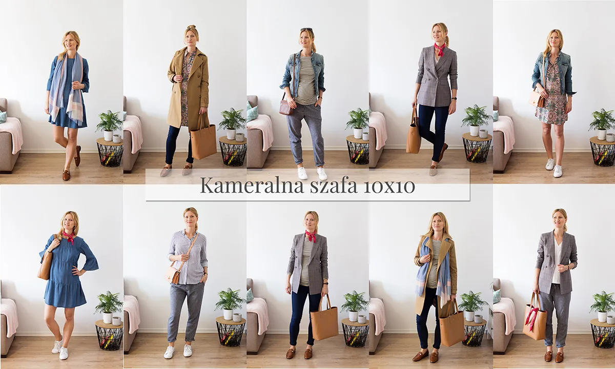 Szafa kapsułowa w ciąży przykłady ubrań