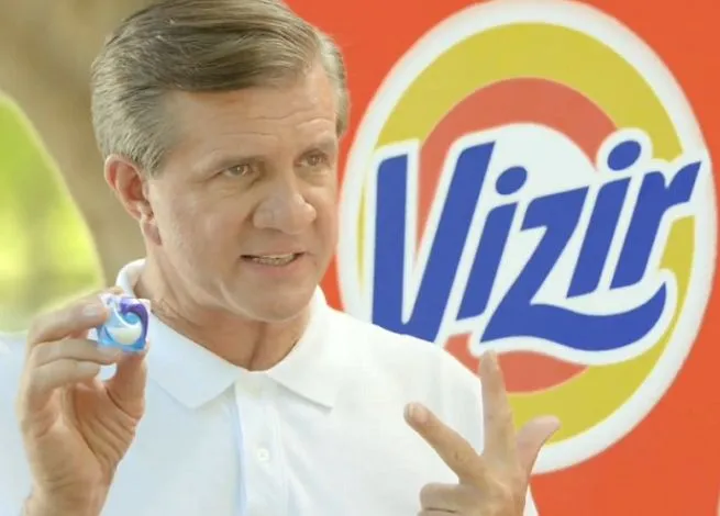 Zygmunt Chajzer reklama Vizir lata 90