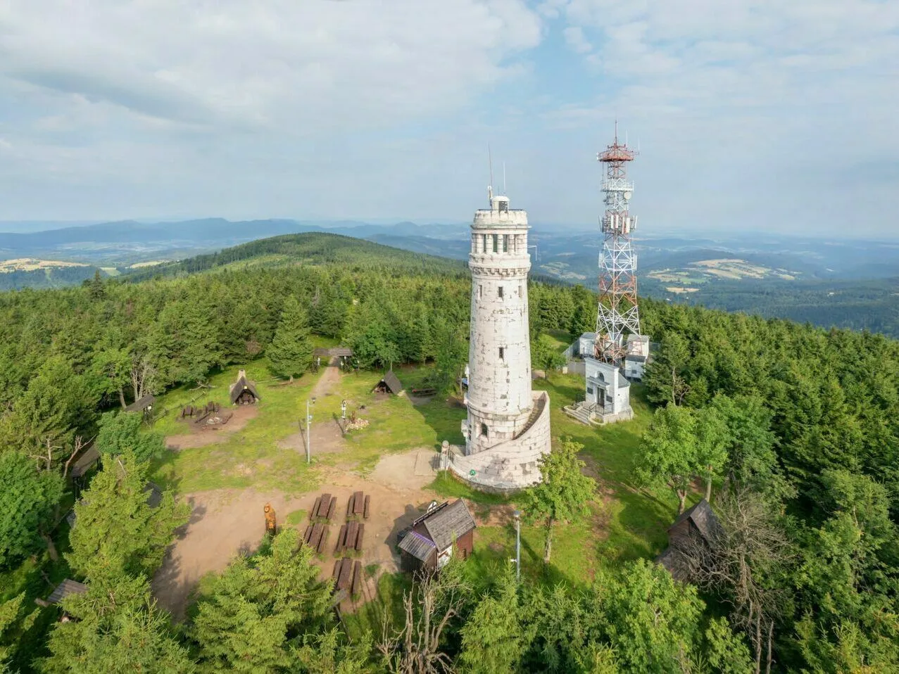 G&oacute;ry Sowie szlaki turystyczne Wielka Sowa