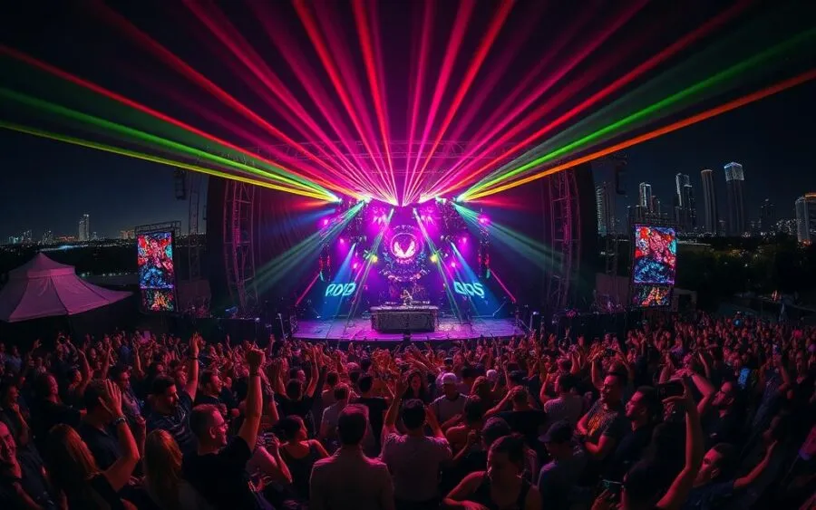 r&oacute;żne rodzaje set&oacute;w dj klub festiwal