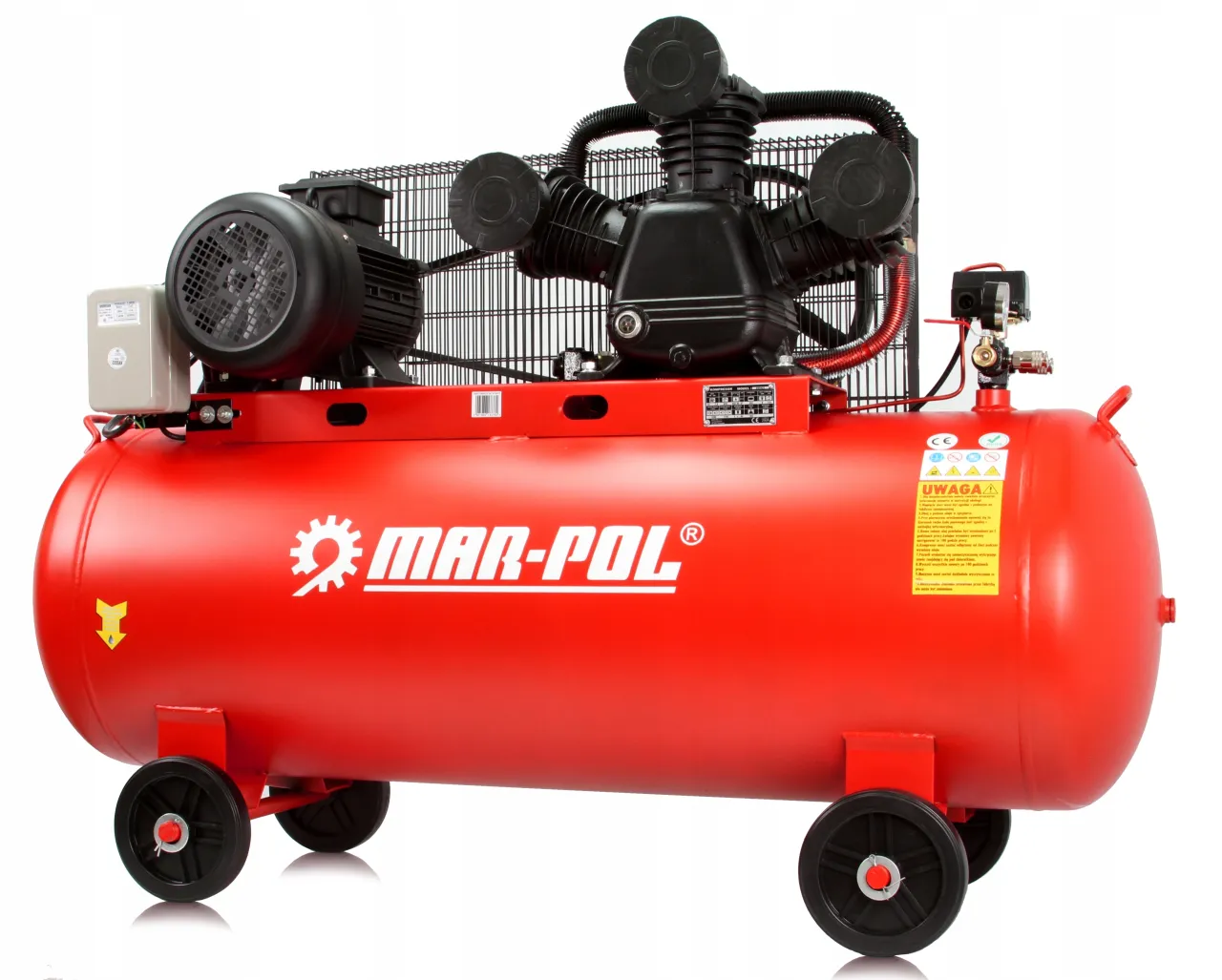 specyfikacja techniczna kompresora, parametry sprężarki