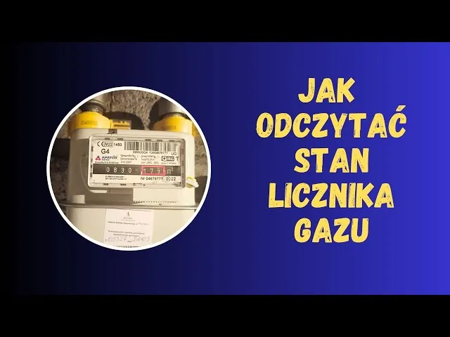 jak odczytać licznik gazu analogowy przykład