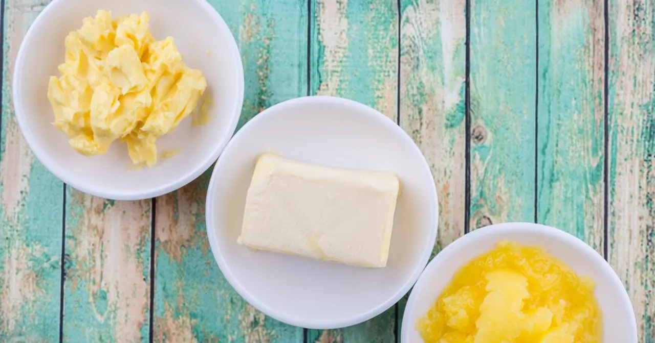 masło i margaryna obok siebie