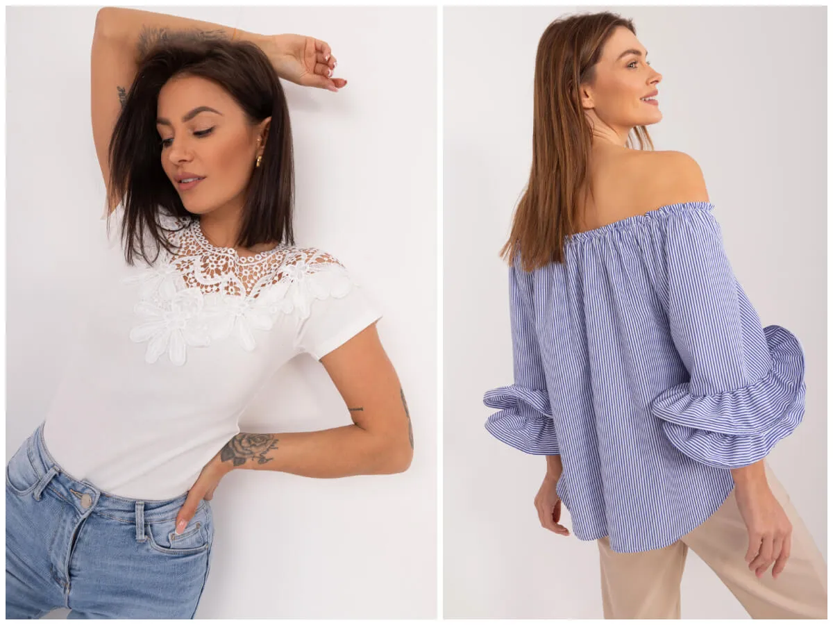 Modne bluzki na co dzień trendy fasony