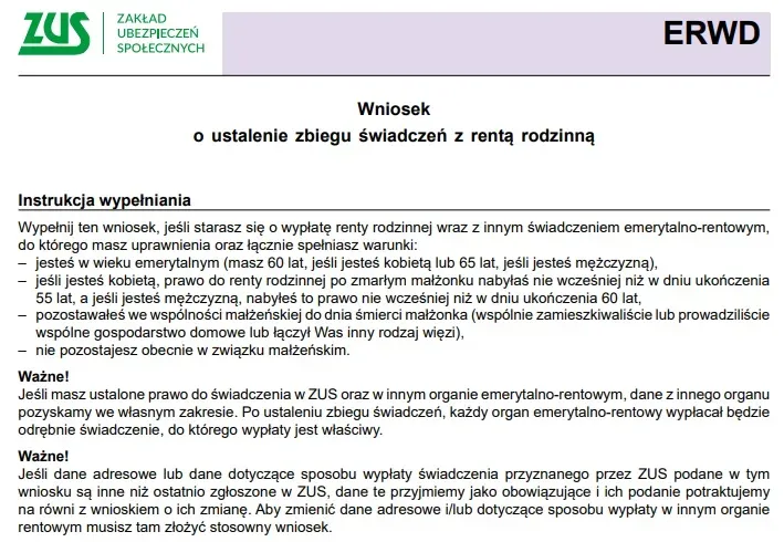 renta wdowia 2025 przepisy