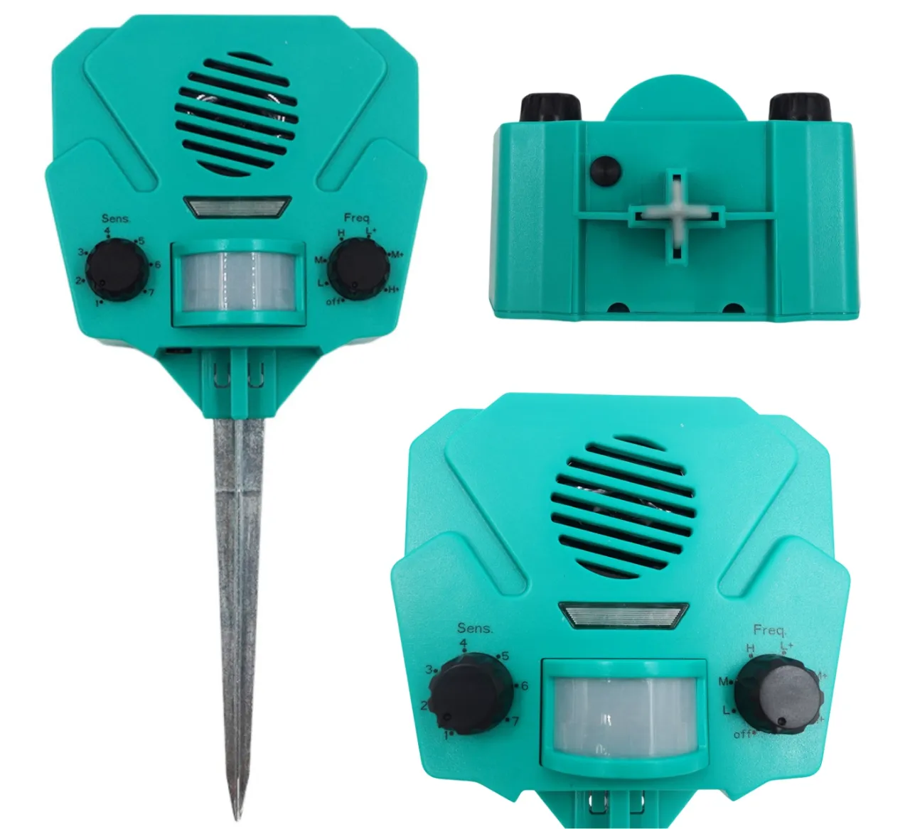 odstraszacz ultradźwiękowy dla kota i zraszacz z czujnikiem ruchu