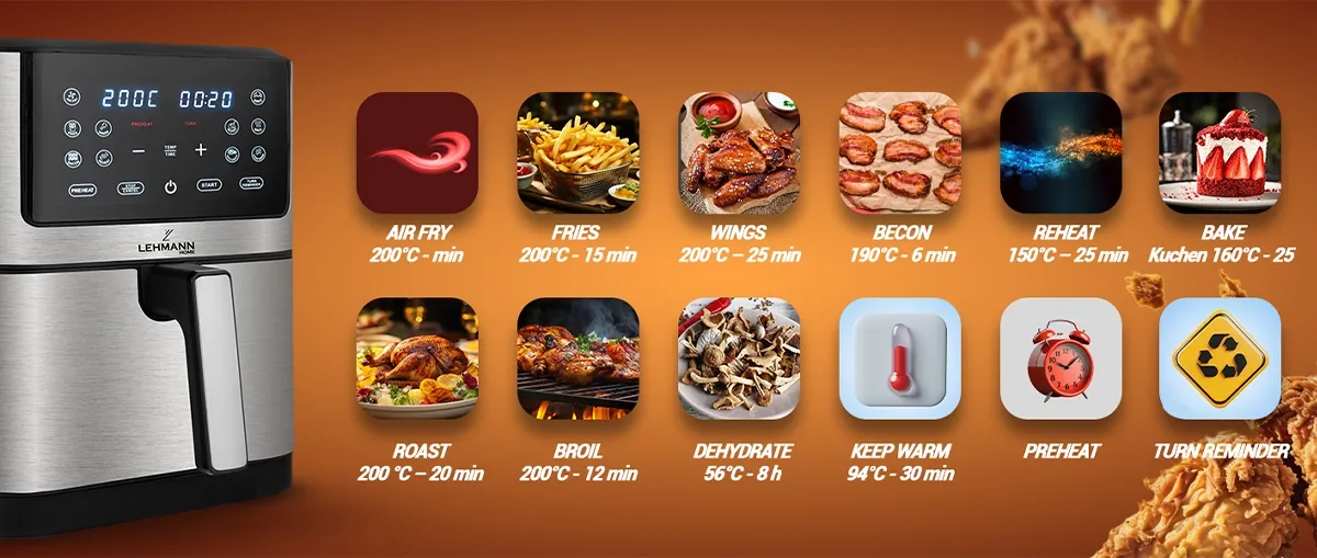 frytkownica beztłuszczowa air fryer vs piekarnik