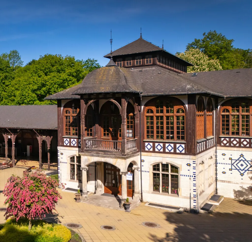 Szczawno-Zdrój Park Zdrojowy Pijalnia Wód