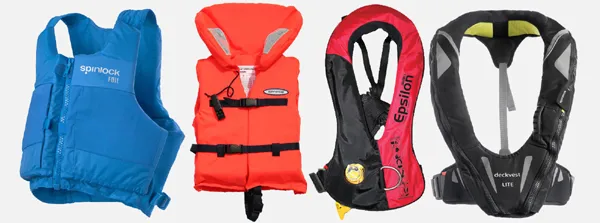 Rodzaje kamizelek ratunkowych i asekuracyjnych