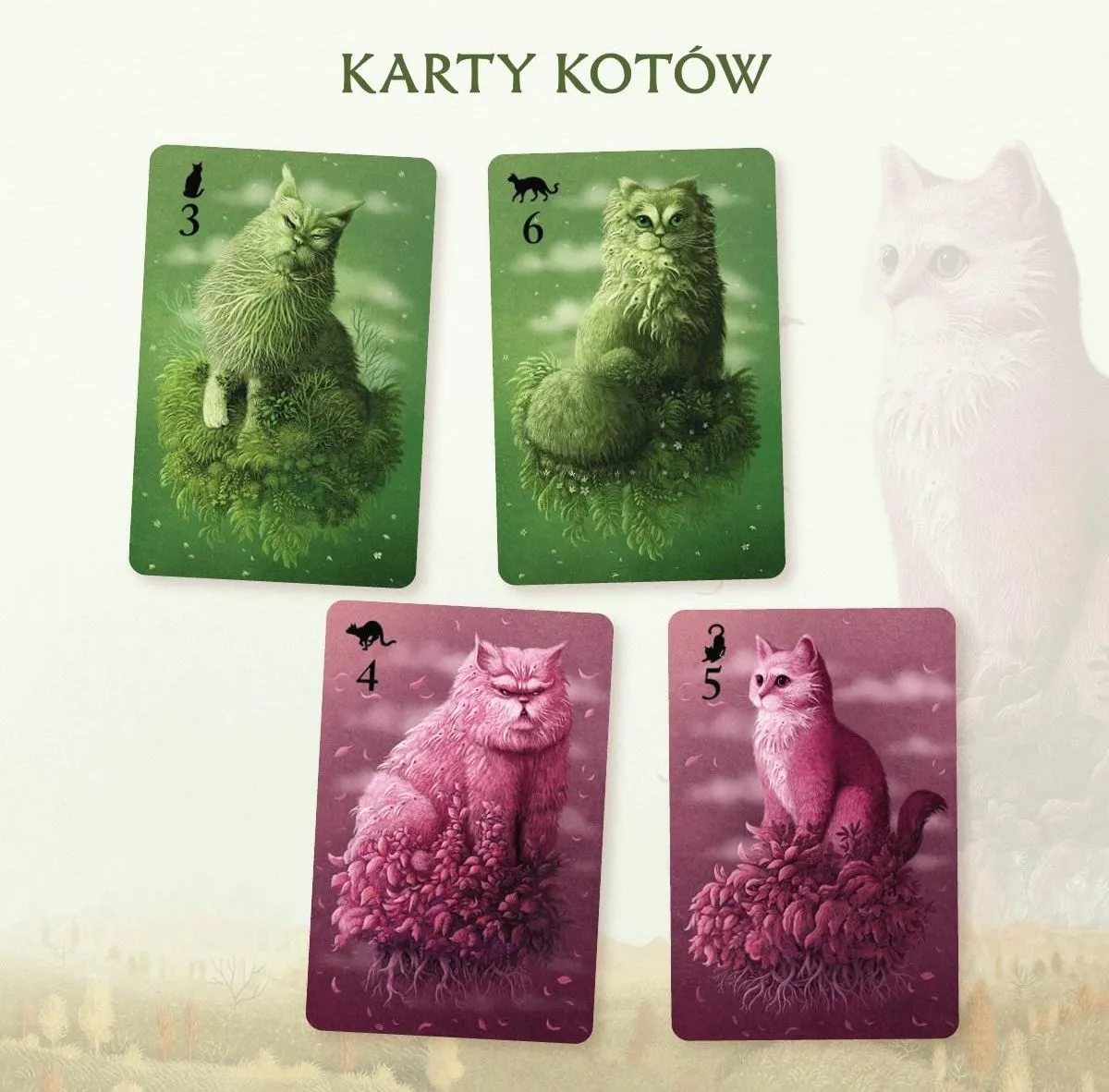 gra Koty Nasza Księgarnia pudełko i karty