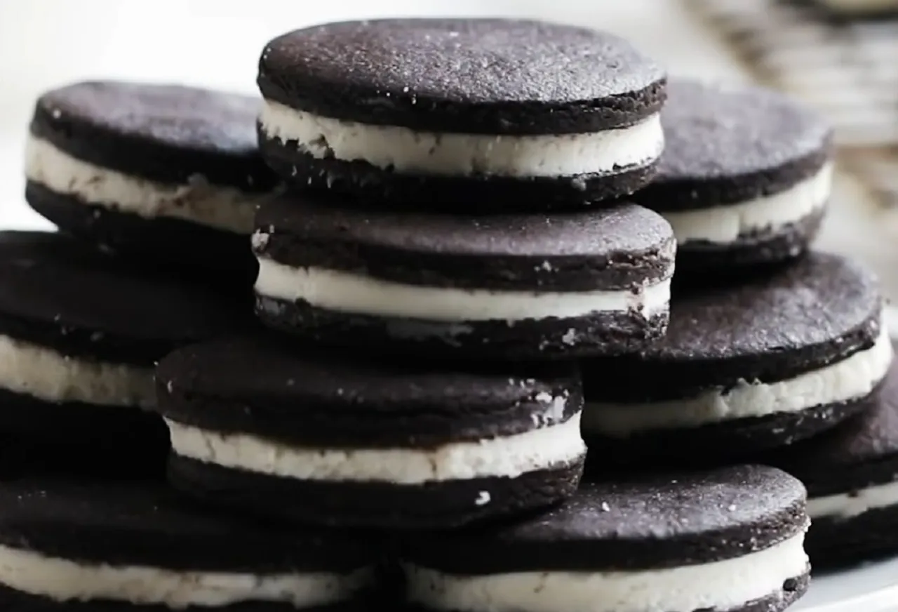 przepis na domowe oreo ciastka