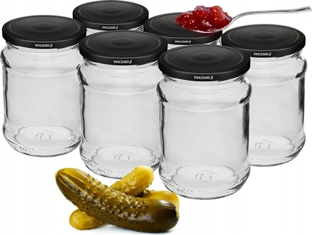 Słoiki do wekowania i nowe zakrętki