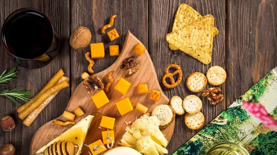 struktura chrupiącej przekąski