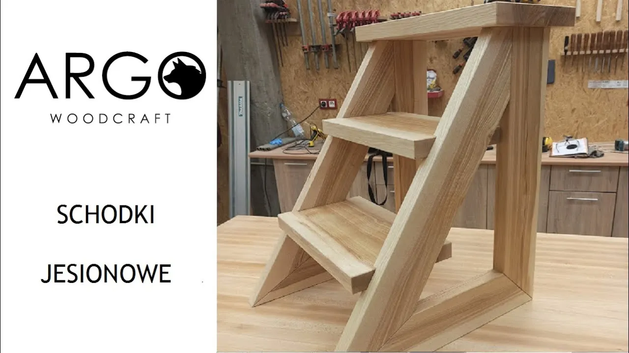 Zdjęcie Zbuduj krzesło-drabinkę: Praktyczny przewodnik DIY