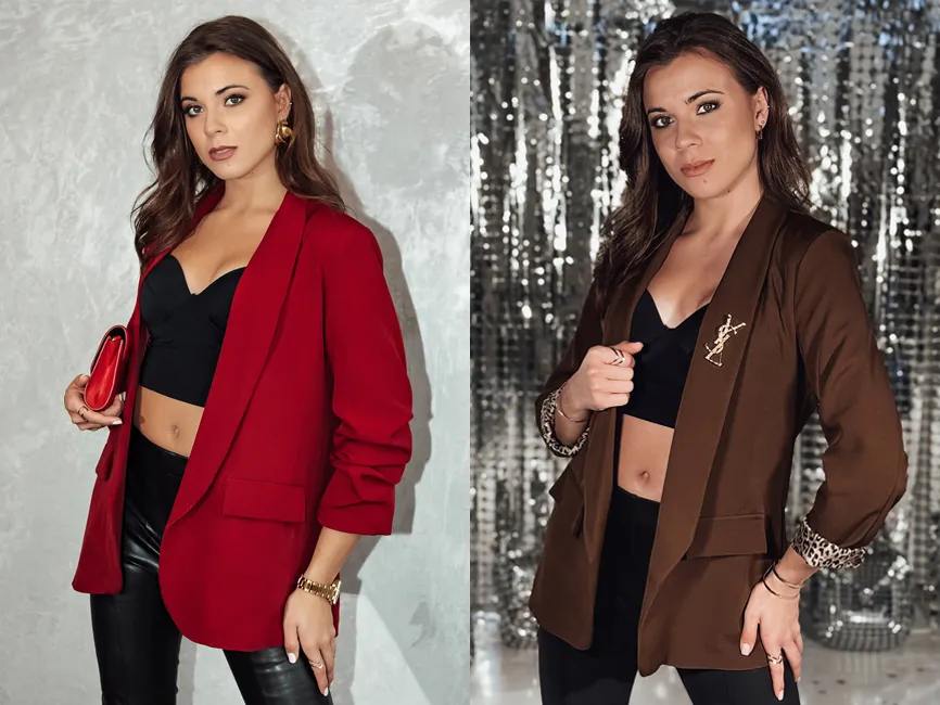 Różne fasony bluzek do czarnych spodni